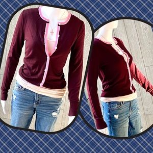 MERINO WOOL CARDIGAN